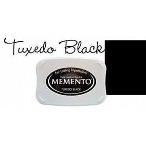 Tsukineko Memento Inkpads Tuxedo Black (ME-000-900)