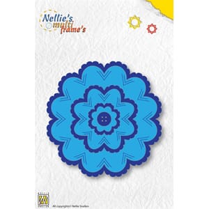 Multi Frame Die Incire flower-2  - UTGÅR
