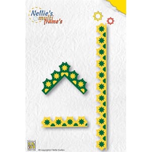 Multi Frame Die combi snowflakes  - UTGÅR