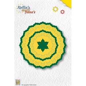 Multi Frame Die incire flower-3  - UTGÅR