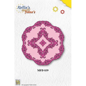 Multi Frame Die round leaves  - UTGÅR