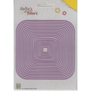 Multi Frame Die straight square-2  (11,9x11,9cm)