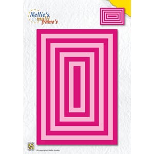 XL-Die rectangle straight corners