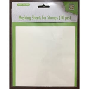 "Nellie Snellen Masking Sheets for Stamps 15x15cm (10pcs) (M