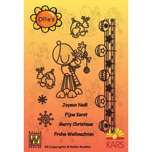 Ollies Clearstamps Reindeer  - UTGÅR