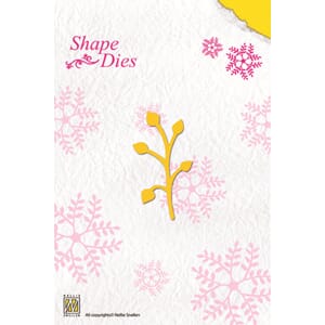 Shape Die  Single leaf branch  - UTGÅR