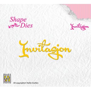 Shape Dies Norwegian Text, Invitasjon