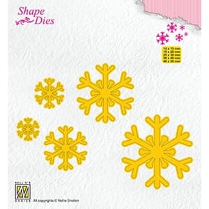 Shape Dies snowflakes