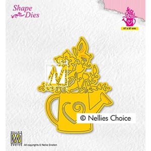 Wateringcan with flowers