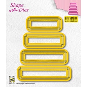 Shape dies Set of 4 tags-3