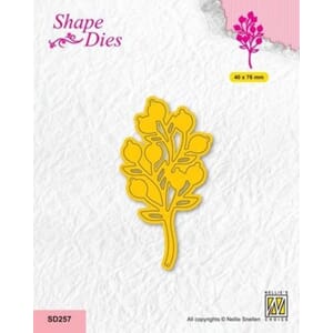 "Nellie Snellen Shape Dies Branch with Fruits (SD257)
Shape
