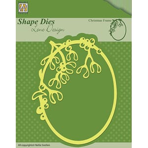 Shape Dies Christmas Twigs frame