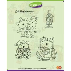 Stampies clearstamps, Waiting for christmas  - UTGÅR