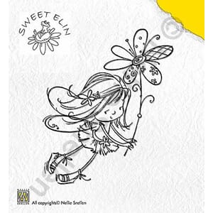 Clear stamps flower  - UTGÅR