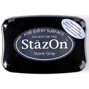 Stazon Ink pad stone gray
