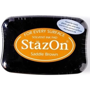 Stazon Ink pad saddle brown