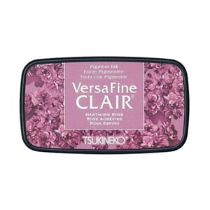 Tsukineko VersaFine Clair Inkpad Hawthorn Rose (VF-CLA-251)