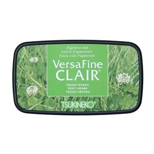 Tsukineko VersaFine Clair Inkpad Grass Green (VF-CLA-503)