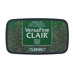 Tsukineko VersaFine Clair Inkpad Spruce (VF-CLA-553)