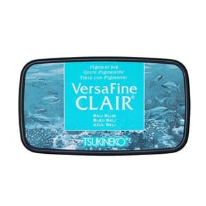 Tsukineko VersaFine Clair Inkpad Bali Blue (VF-CLA-605)