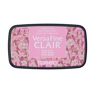 Tsukineko VersaFine Clair Inkpad Baby Pink (VF-CLA-802)