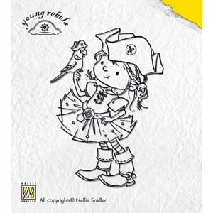 Clear stamps Parrot  - UTGÅR