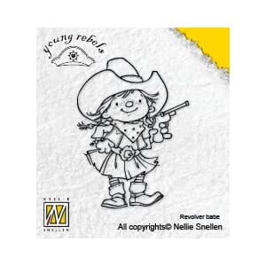 Clear stamps revolver babe  - UTGÅR