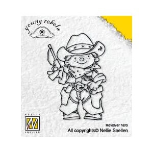 Clear stamps revolver hero  - UTGÅR