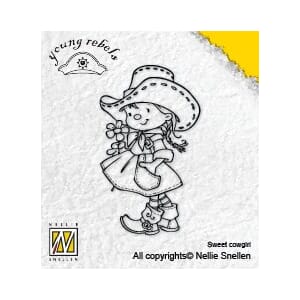 Clear stamps Sweet cowgirl  - UTGÅR
