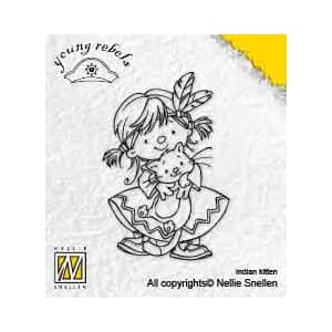 Clear stamps indian-kitten  - UTGÅR