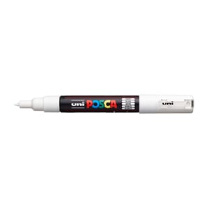 Uni POSCA PC-1M - Extra-Fine 0,7-1mm - 1 White