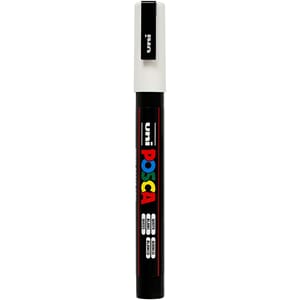 Uni POSCA PC-3M - Fine 0,9-1,3mm - 1 White