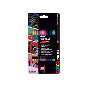 Uni Posca Pastel Standardsett 12stk