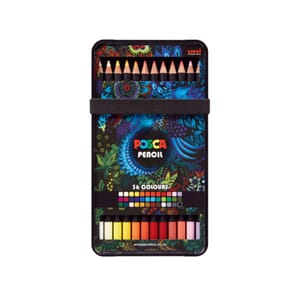 Uni Posca Fargeblyant Standardsett 36stk