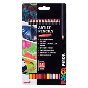 Uni Posca Fargeblyant Spectrum Mixsett 1 - 12stk