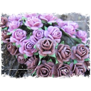 Roser, 1,2 cm, vintage rosa, nr 81
