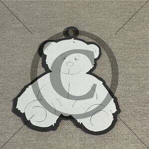 Papirdesign dies, Bamse, stor