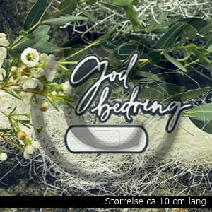 Papirdesign - God bedring  - dies