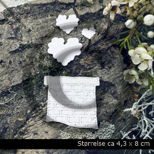 Papirdesign - Hjerterøyk  - dies