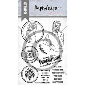 Papirdesign - PD 1243 RUNDT NESTE SVING  - STEMPEL