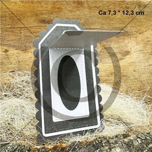 Papirdesign - TAG 3  - DIES - Ca 7,3x12,3