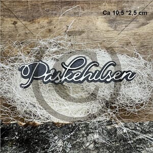 Papirdesign - PÅSKEHILSEN 5  - DIES - 10,5x2,5 cm
