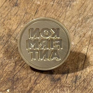 PD 1283 VOKSSTEMPEL, KONFIRMANT