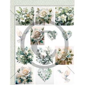 Papirdesign motivark, Hilsen, A4