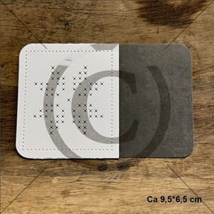 Papirdesign, Gavekortlomme 2, dies, ca 9,5x6,5 cm