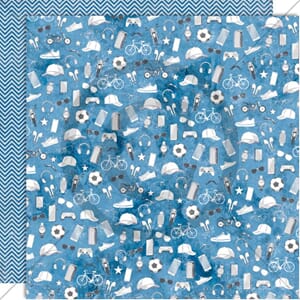 Papirdesign mønsterark, Ungdomsting, 12x12, Ungdomstid