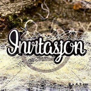 Invitasjon 3 (Papirdesign  dies )