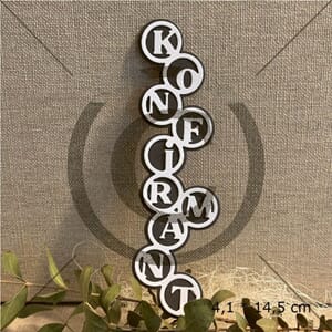 Papirdesign - PD1578 Konfirmant 36 - dies