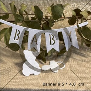 Papirdesign - PD1581 Små babydies - dies