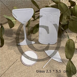 Papirdesign - PD1584 Drink - dies